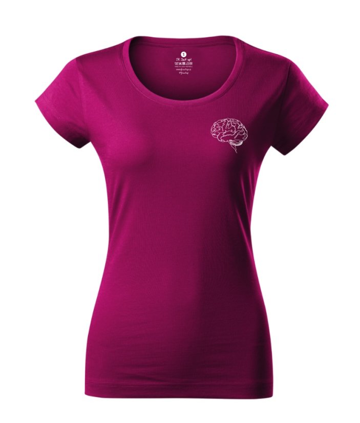 Mozek - Velikost: XS, Barva: fuchsiová