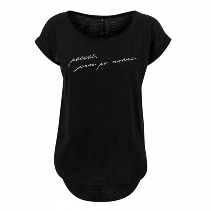 Jsem po noční - Velikost: XXL, Barva: černá, Varianta: dámské
